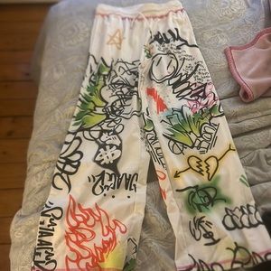 Graffiti sweatpants